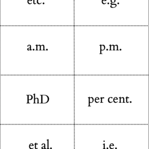 Latin Flashcards